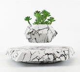 Levitating Marble Plant Pot for Home & Office.