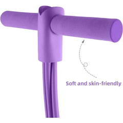 Abdominal Strengthening Elastic Band Tension Rope Sit-Up Assistive