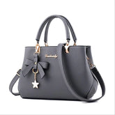 Fashion Solid Color With Bow One Shoulder Bag