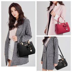 Fashion Solid Color With Bow One Shoulder Bag