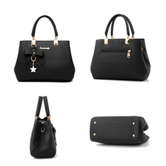 Fashion Solid Color With Bow One Shoulder Bag