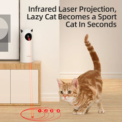 Automatic Cat Toys Interactive Smart Teasing LED Laser