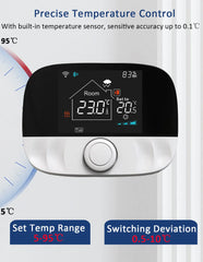 Wireless Thermostat Smart WiFi Floor Heating For Gas Boiler