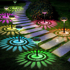 Solar Pathway Lights Multicolor & Warm White LED IP67