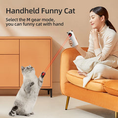 Automatic Cat Toys Interactive Smart Teasing LED Laser
